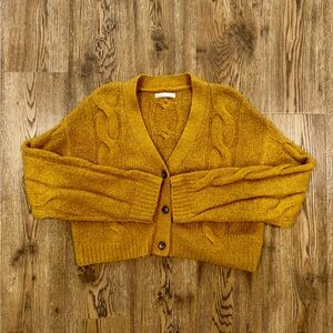 Oak + Fort Chunky Cardigan